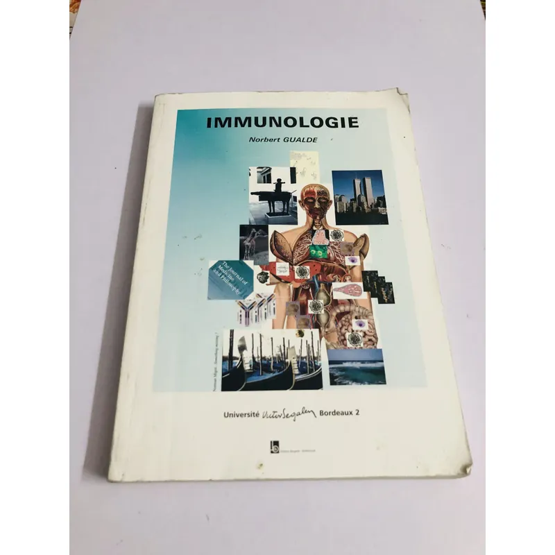 📘 IMMUNOLOGIE – Norbert Gualde Sách khổ to, 270 trang, NXB: 2000  593722