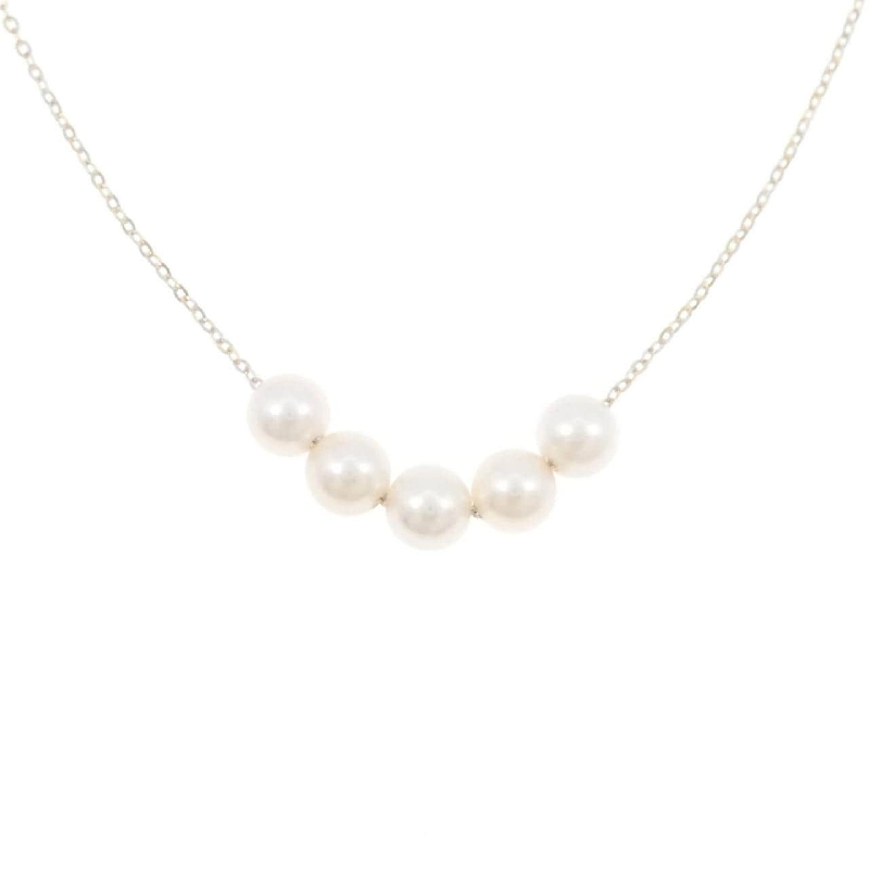 K18YG/K18WG Ngọc trai Akoya Dây chuyền - Hàng hiệu Authentic 856361