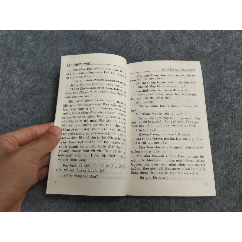 CON CHIM VÀNG - NGUYỄN QUANG SÁNG 567744