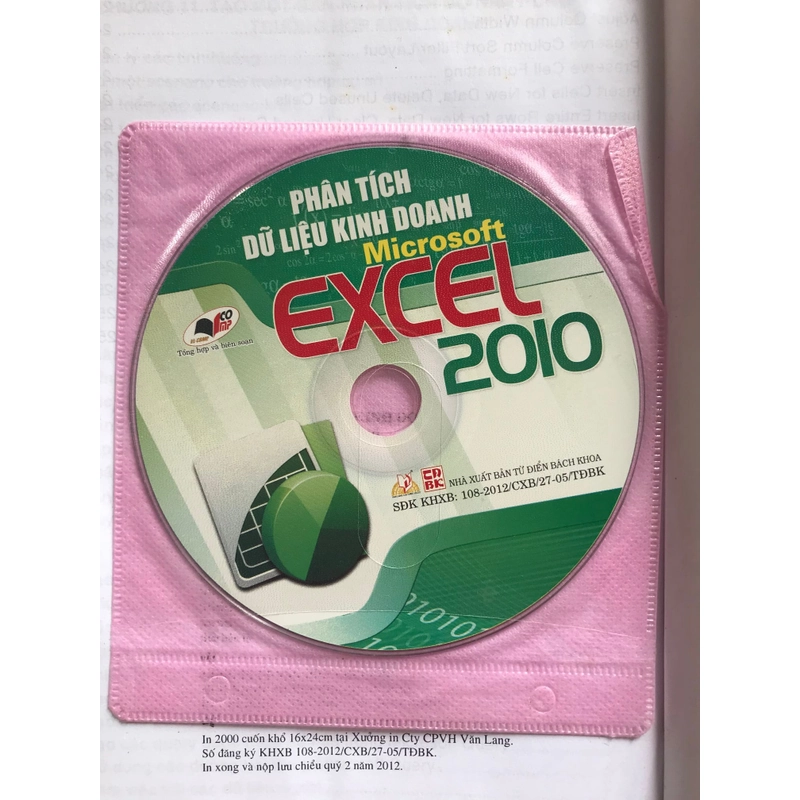 PHÂN TÍCH DỮ LIỆU KINH DOANH MICROSOFT EXCEL 2010(Kèm CD) 474967