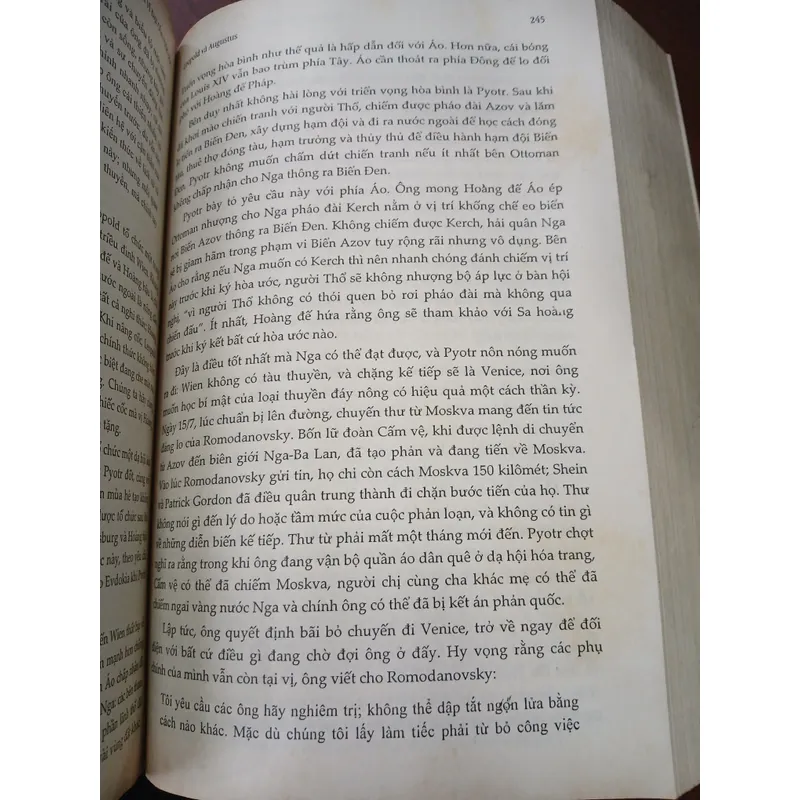 PYOTR ĐẠI ĐẾ NGƯỜI CON VĨ ĐẠI CỦA NƯỚC NGA - DIỆP MINH TÂM dịch 726822