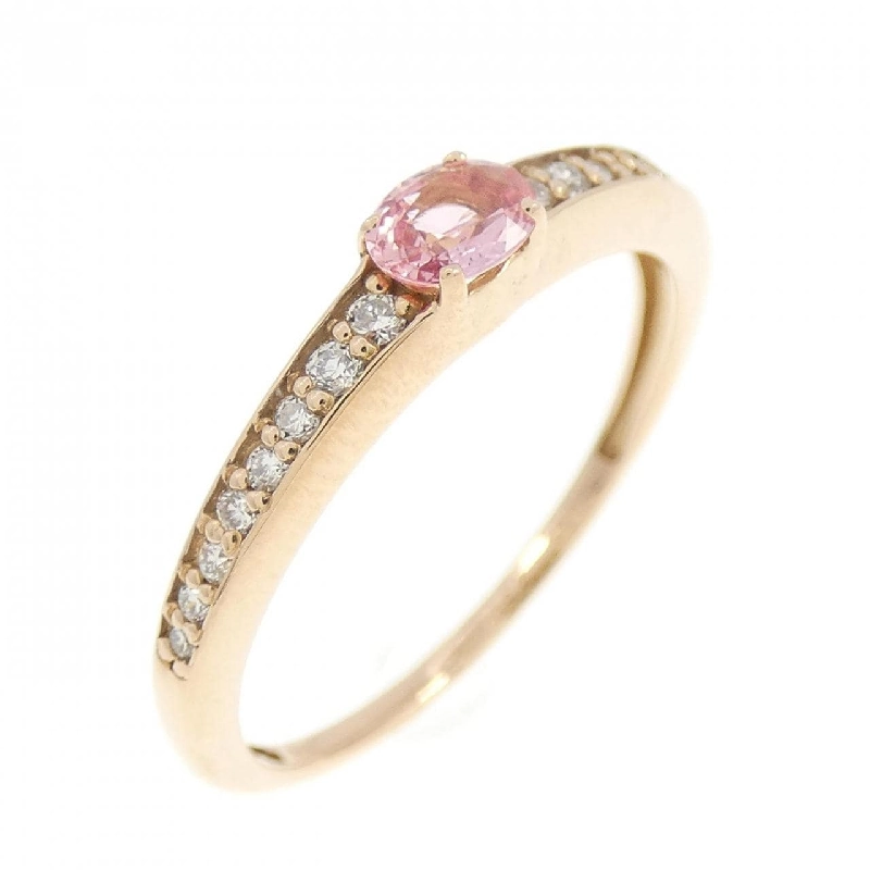 Nhẫn Sapphire K18PG 0.183CT 672524