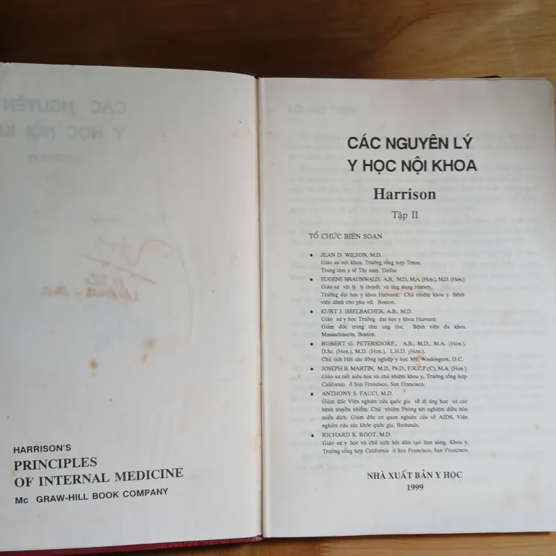 Các Nguyên Lý Y Học Nội Khoa Harrison (Tập 1, 2) 748633