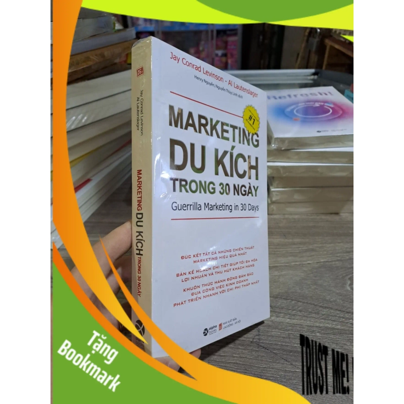 (TẶNG BOOKMARK) Marketing du kích trong 30 ngày mới 100% RBK1502 947591