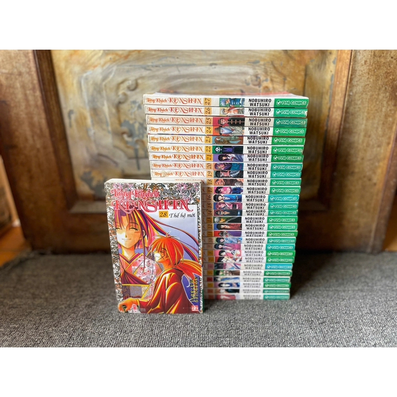 Truyện Lãng Khách Kenshin - Trọn bộ 28 tập - NXB TVM Comics 475763