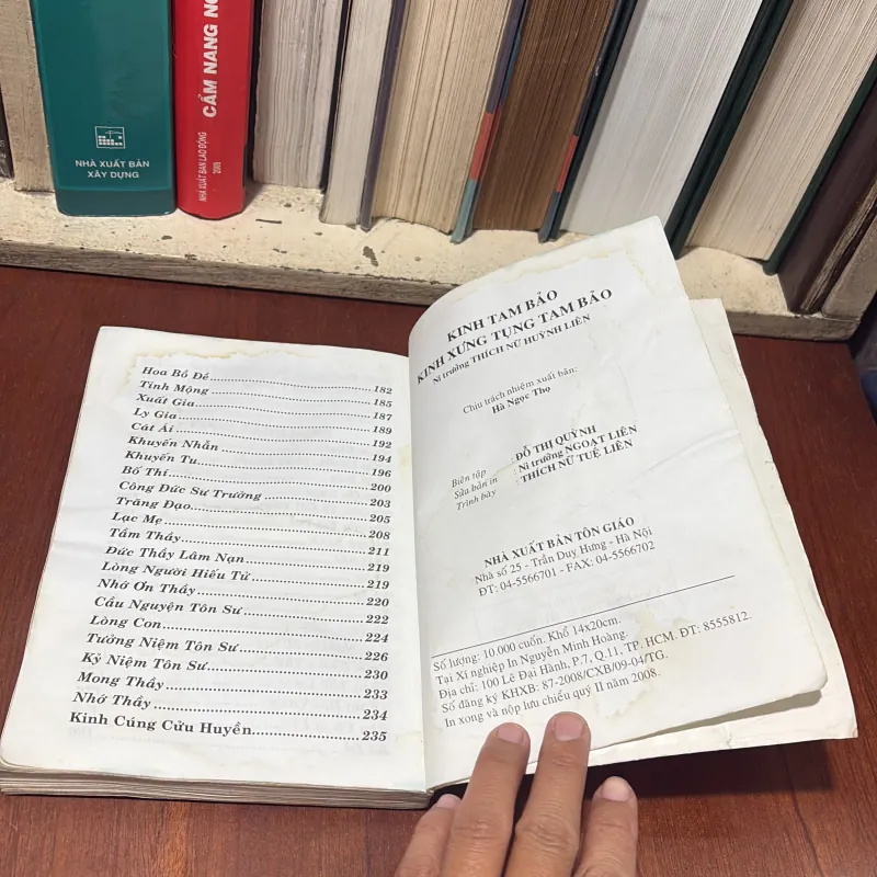 II Sách Phật Giáo: Kinh Tam Bảo _ Kinh Xưng Tụng Tam Bảo - Cố Ni Trưởng Huỳnh Liên - 2008 746565