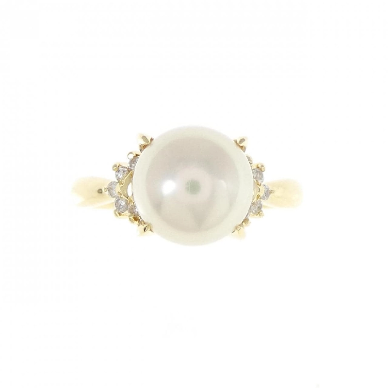 Nhẫn ngọc trai Akoya K18YG 8.4mm 672158