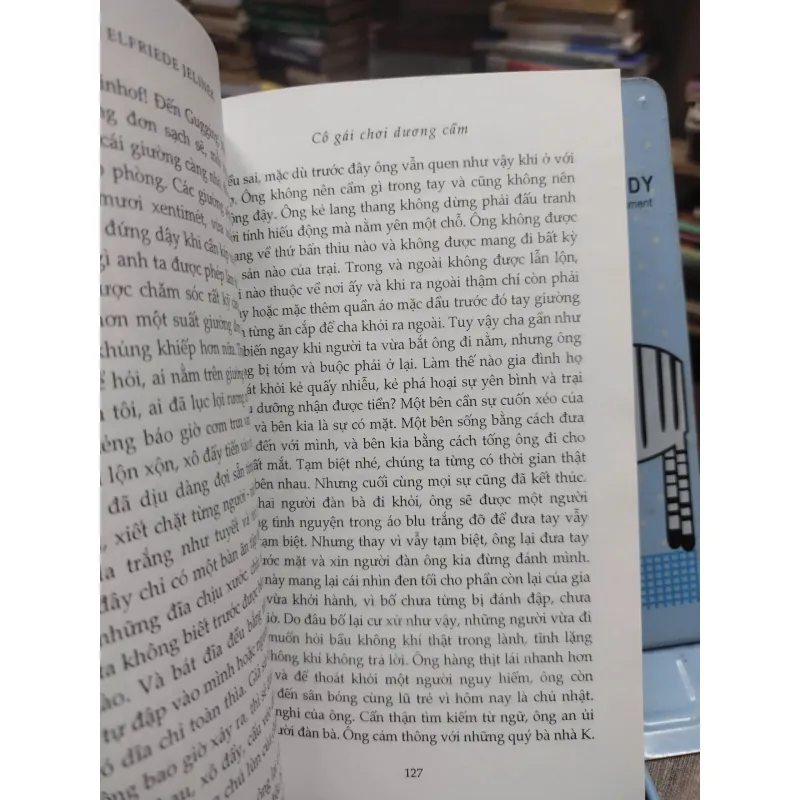 Sách: Cô Gái chơi Dương Cầm - Elfriede Jelinek (A2) 589083