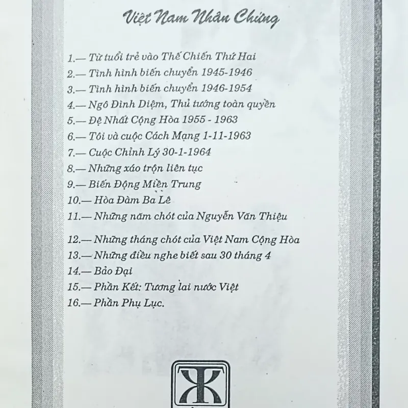 Việt Nam nhân chứng (Trần Văn Đôn) 574218
