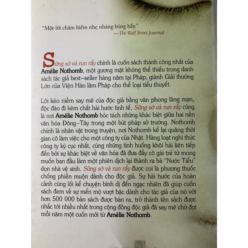 Sững Sờ và Run Rẩy - Amelie Nothomb 542037