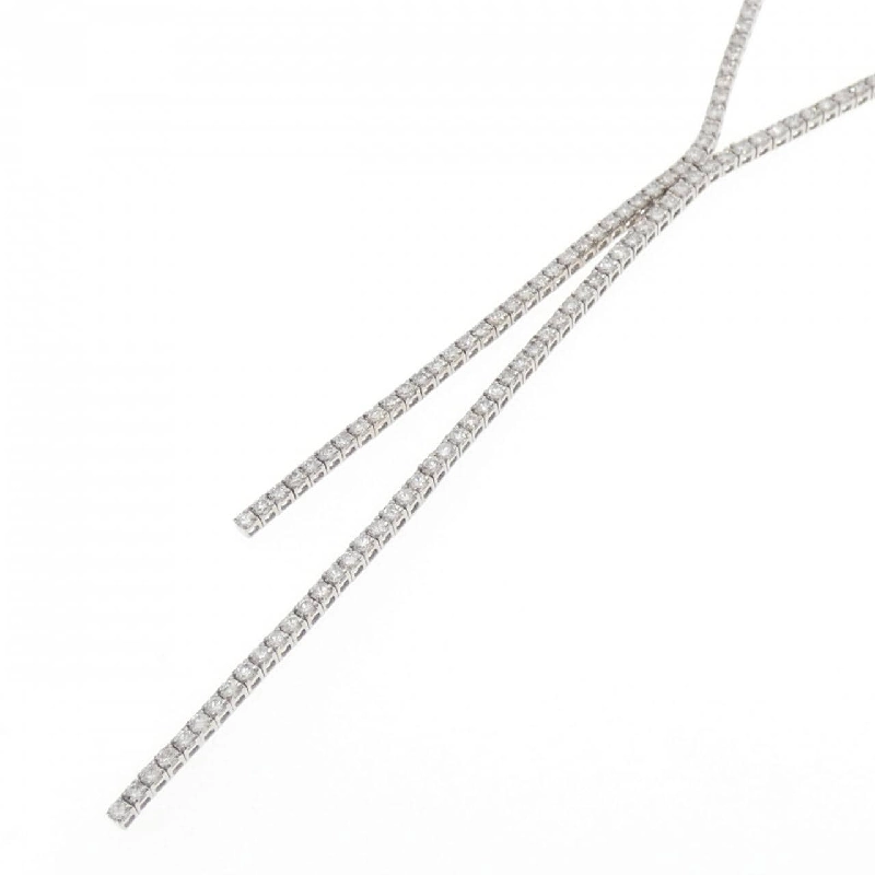 K18WG Dây chuyền kim cương 2.55CT - Hàng hiệu Chính hãng 858467