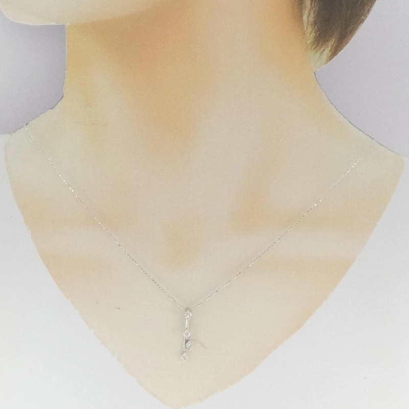 K14WG Dây chuyền kim cương 0.33CT - Hàng hiệu Chính hãng 858634