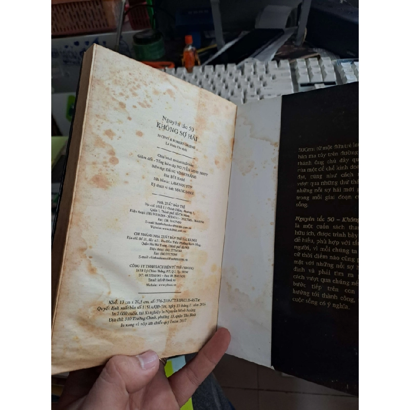 Nguyên tắc 50 không sợ hãi Robert Greene mới 70% ố ẫm 2017 KỸ NĂNG HCM2908 545366