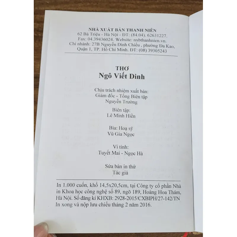 Tuyển thơ Ngô Viết Dinh (bìa cứng, 940 trang) 751666