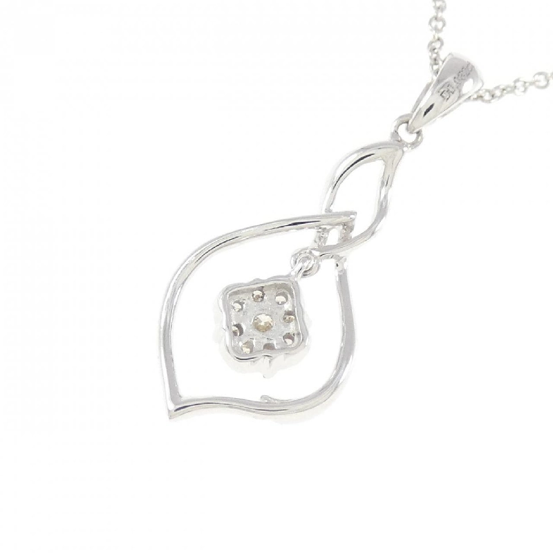 Dây chuyền kim cương 18KWG/750WG 0.082CT - Hàng hiệu Chính hãng 857906