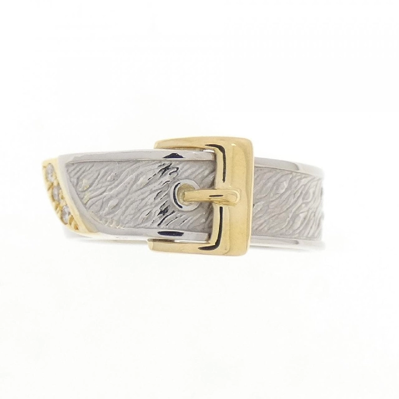 Nhẫn kim cương PT900/K18YG 0.03CT 671923