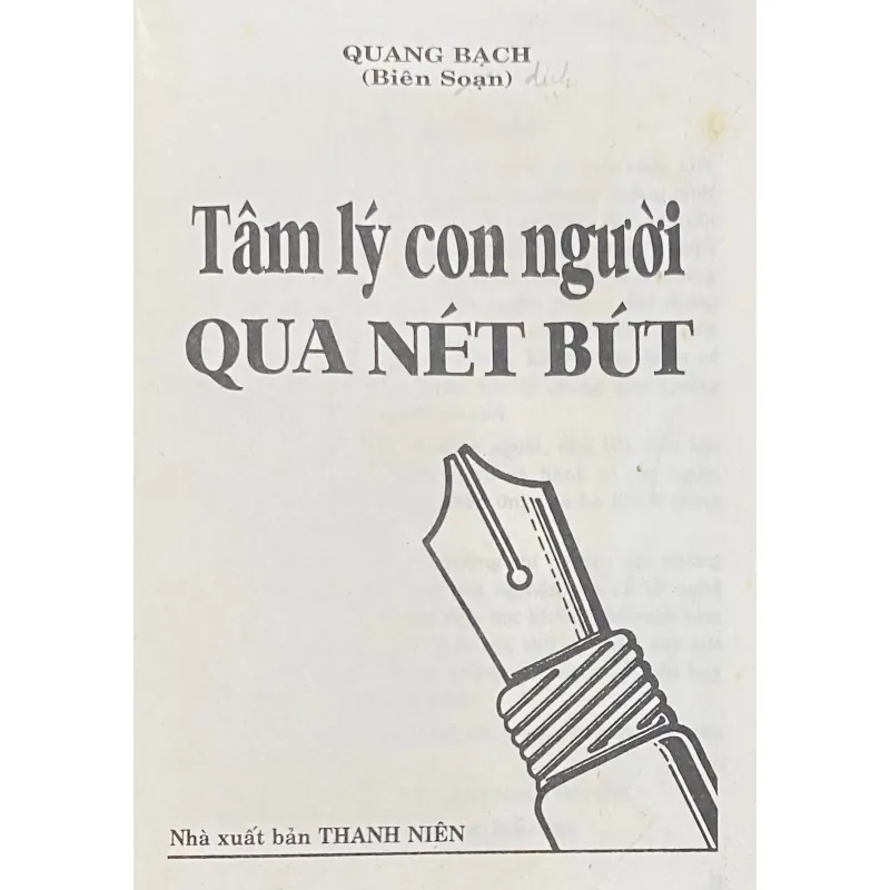 Tâm lý con người qua nét bút 1003087