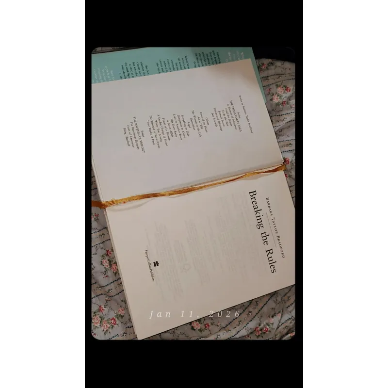 Breaking the Rules – Hành Trình Phá Vỡ Giới Hạn Phụ Nữ Quyền Lực |Barbara Taylor Bradford 760526