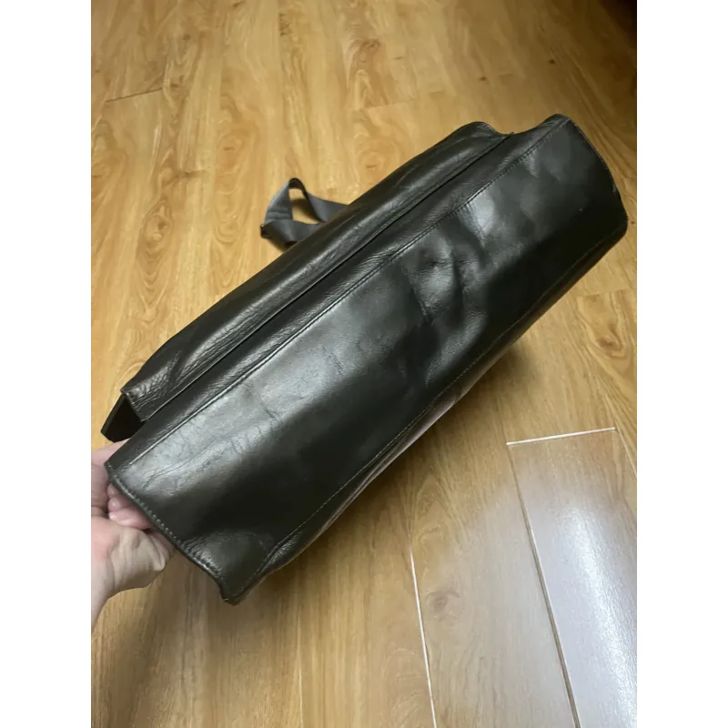 Cặp nam 37x29x9 công sở da thật 2hand 996739