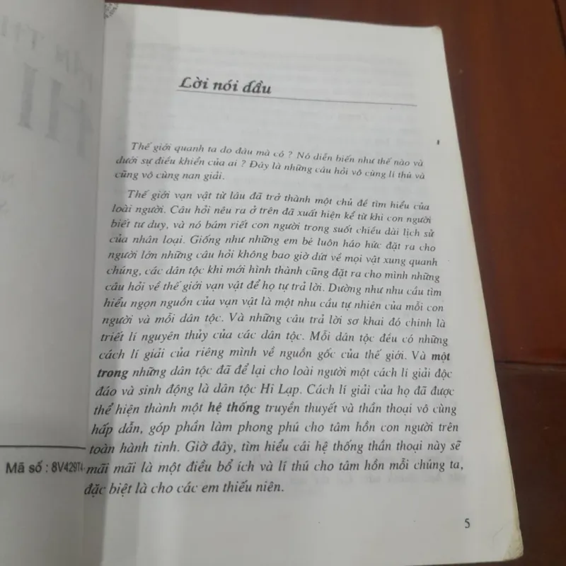 THẦN THOẠI HY LẠP (Nxb Giáo dục) 1008528