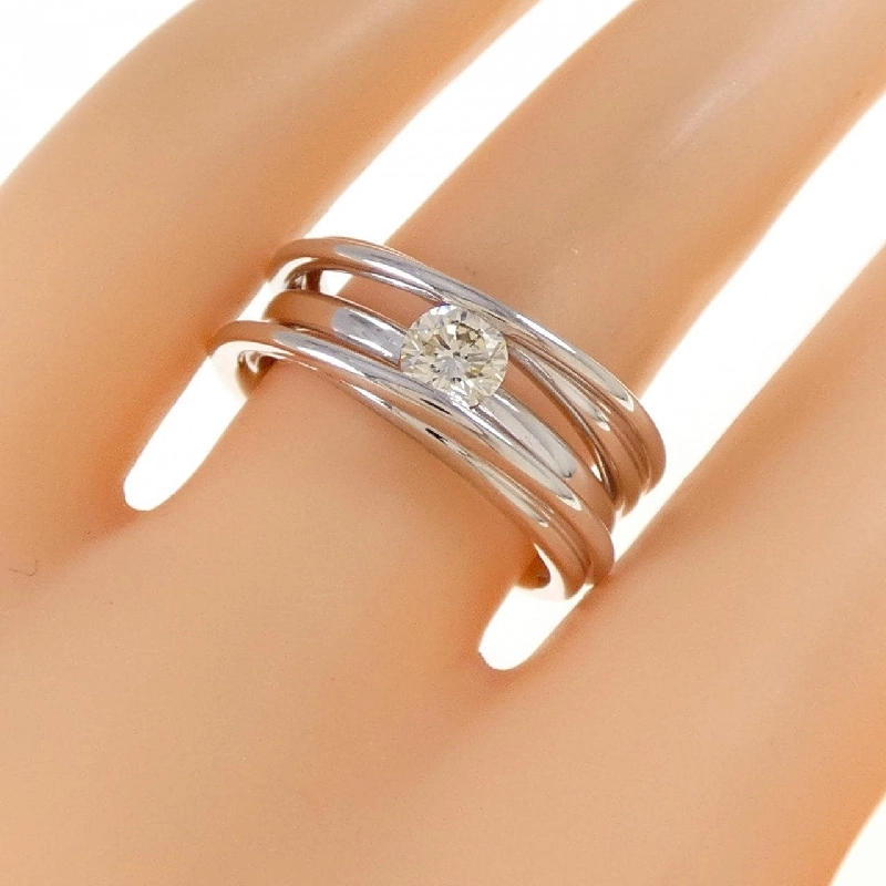 Nhẫn kim cương Tasaki 0.38CT - Hàng hiệu Authentic 838287
