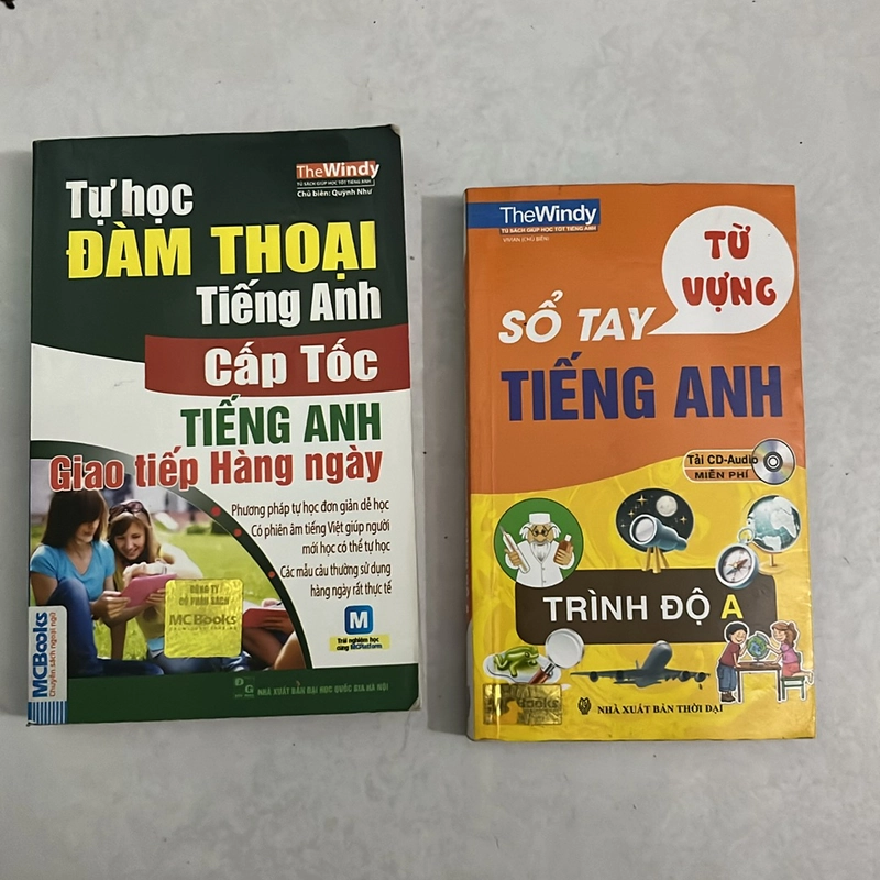 Tự học đàm thoại Tiếng Anh - The Windy (Combo 2 cuốn như hình) 506195
