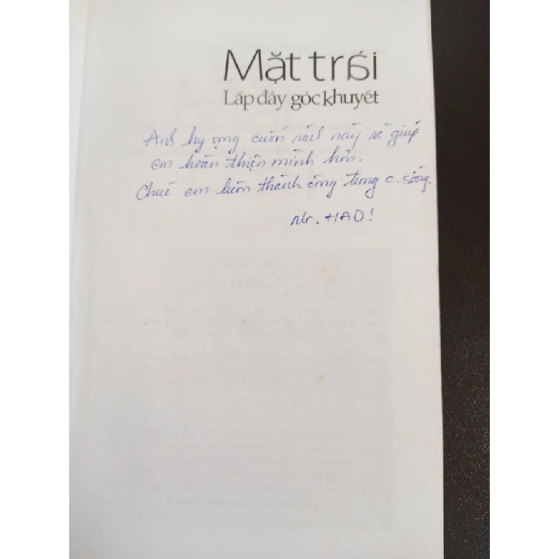 Mặt Trái - Lấp Đầy Góc Khuyết (2011) - Flip Flippen Mới 90% HCM.ASB0603 341712
