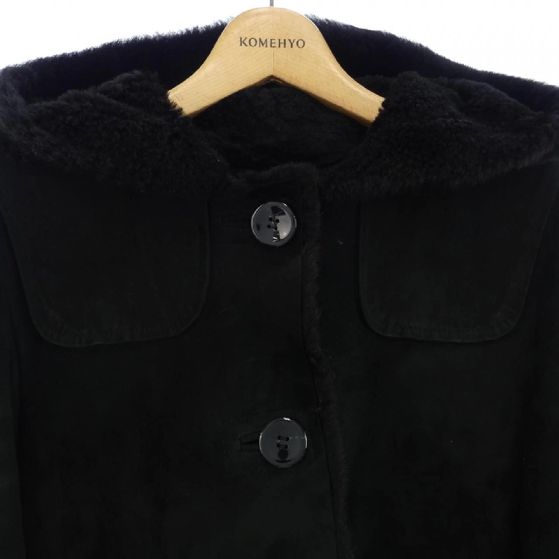 【Mã giảm giá】Áo khoác lông cừu RON HERMAN 632637