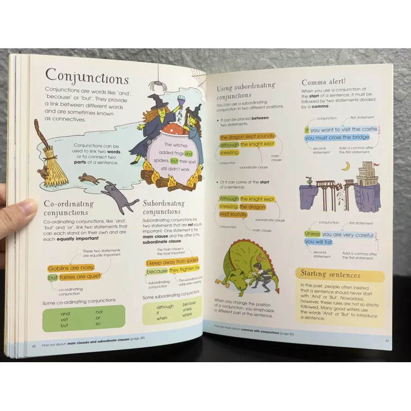 Usborne Junior Illustrated Grammar and Punctuation 974375