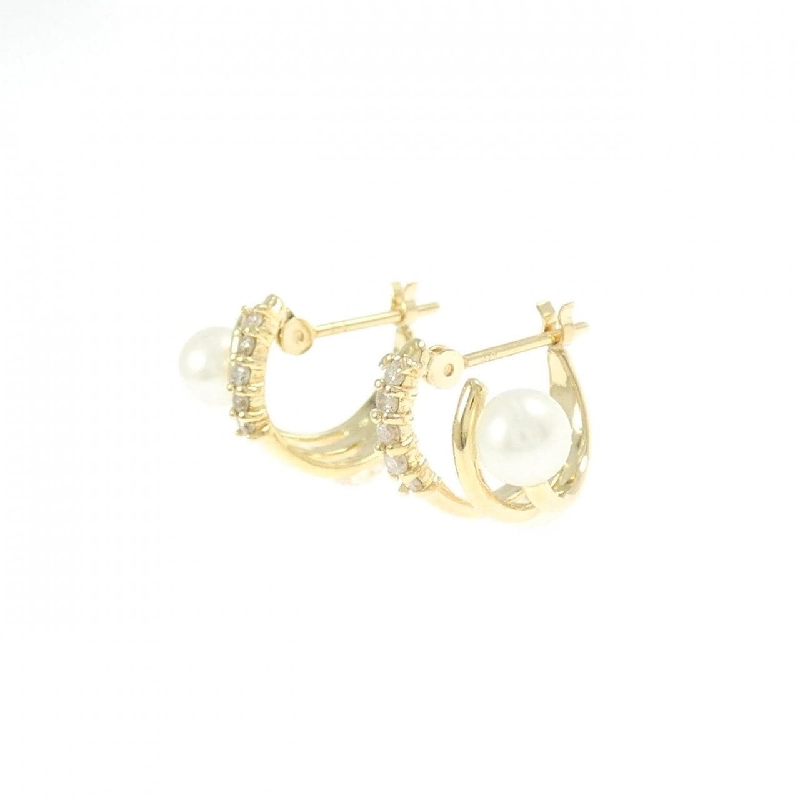 K18YG Bông tai ngọc trai nước ngọt 4.3mm - Hàng hiệu Chính hãng 869270