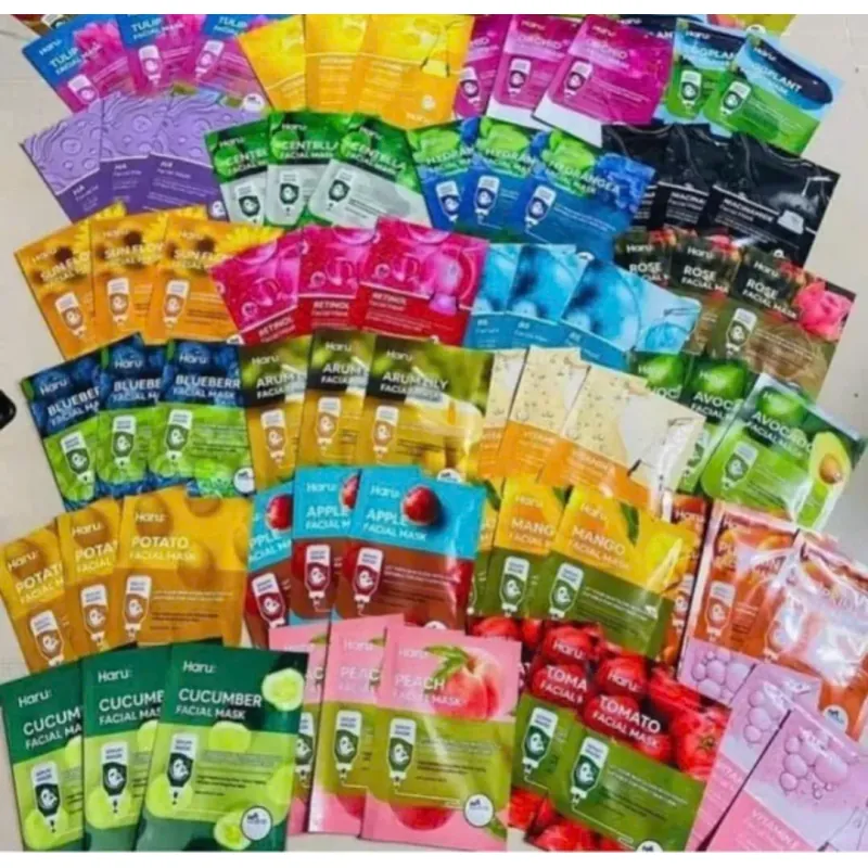 Combo 10 mặt nạ Haru đưỡng trắng da 971575