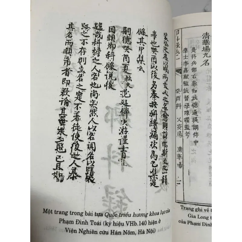 Quốc Triều Hương Khoa Lục - Cao Xuân Dục - Lịch sử / Khoa cử 1006589