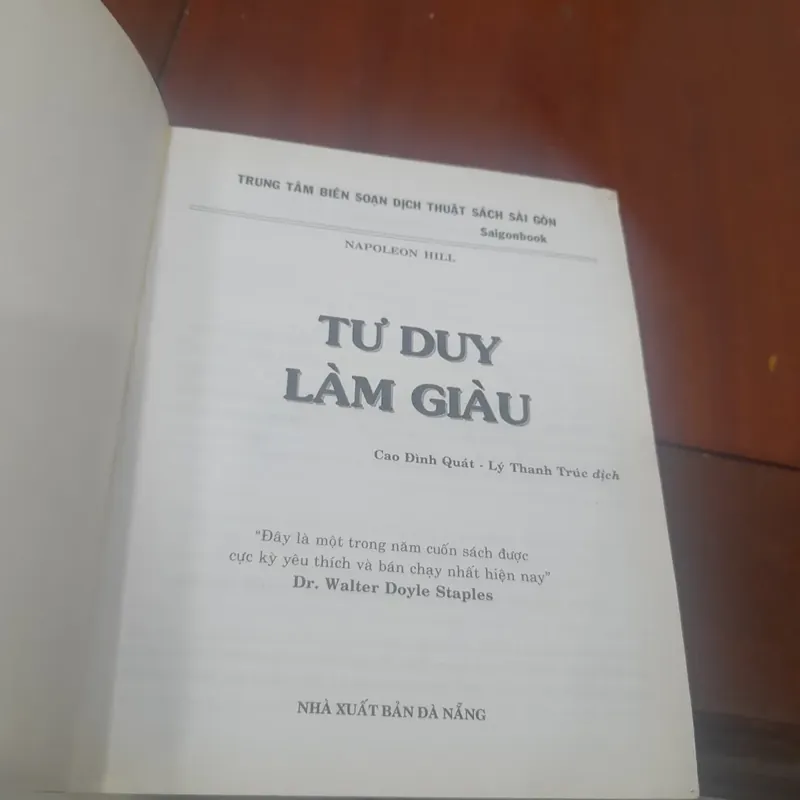 Napoleon Hill - TƯ DUY LÀM GIÀU 674235