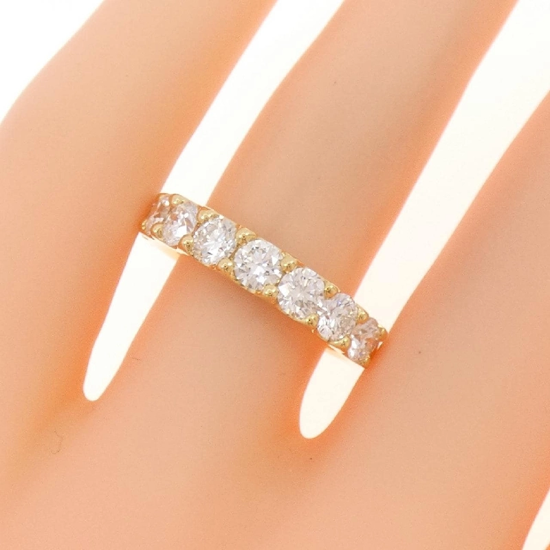 Nhẫn kim cương K18YG 1.531CT E-F VS2-SI1 EXT-GOOD - Hàng hiệu Chính hãng 871467