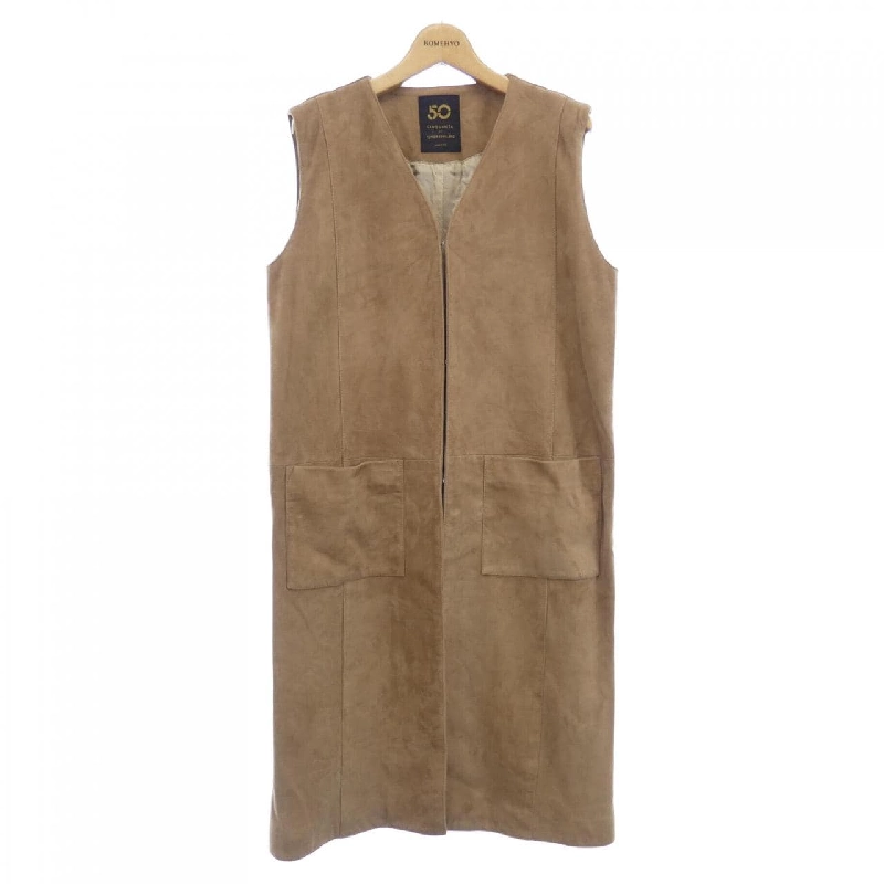 【Mã giảm giá】Cinquanta Áo vest dài 641007