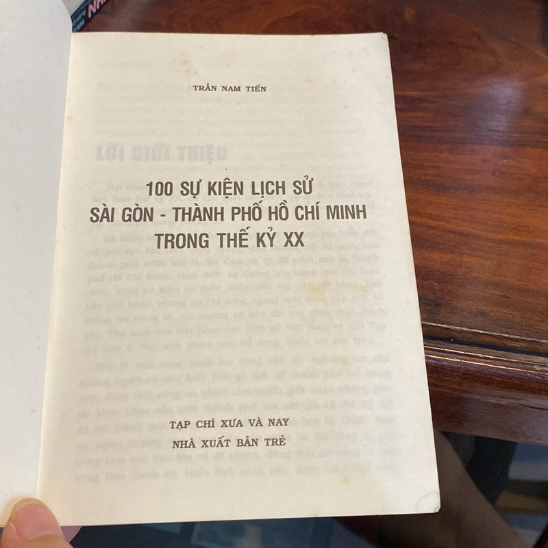100 SỰ KIỆN LỊCH SỬ SÀI GÒN - THÀNH PHỐ HỒ CHÍ MINH TRONG THẾ KỶ XX (XB 2001) 473328