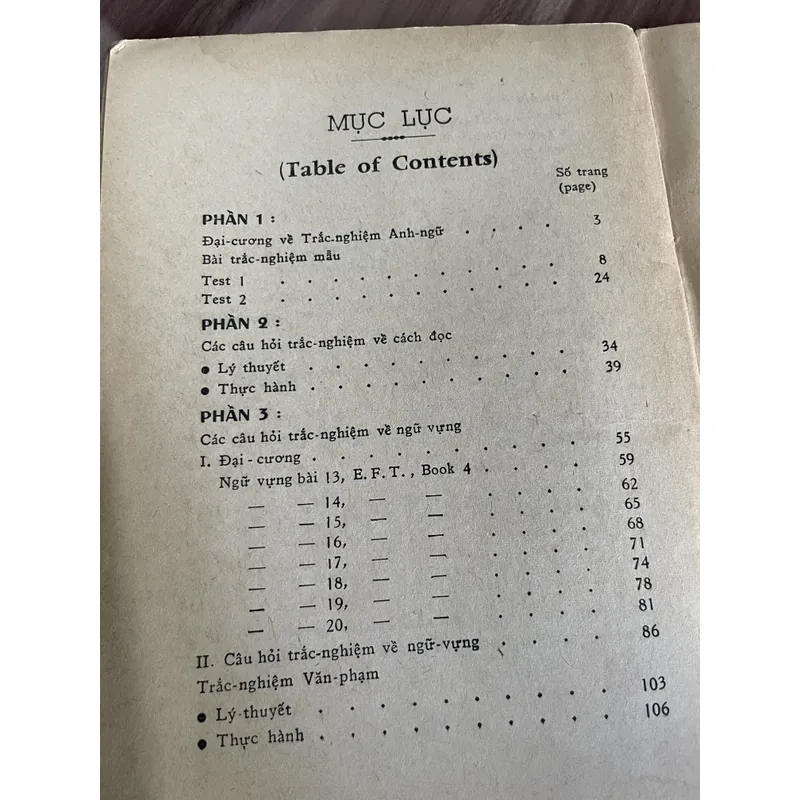 Trắc nghiệm Anh ngữ: Tú tài, đại học - Sách giáo khoa trước 75 681760