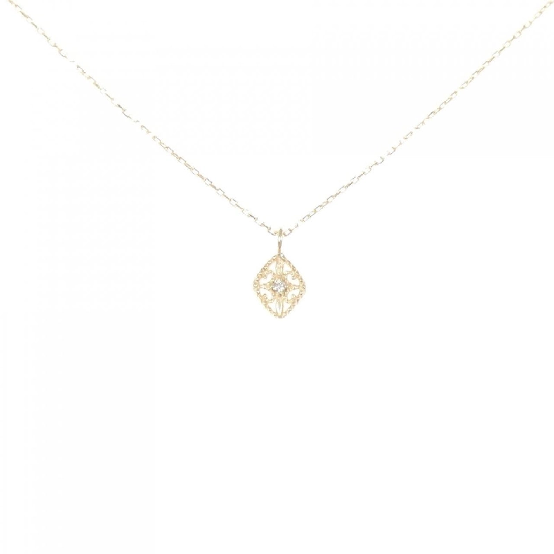 K10YG Dây chuyền kim cương 0.01CT - Hàng hiệu Authentic 857335