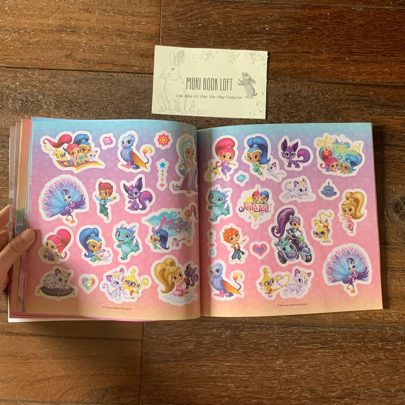 Sách ngoại văn Magical Pet Friends! (Shimmer and Shine), Used, còn sticker cuối sách 498054