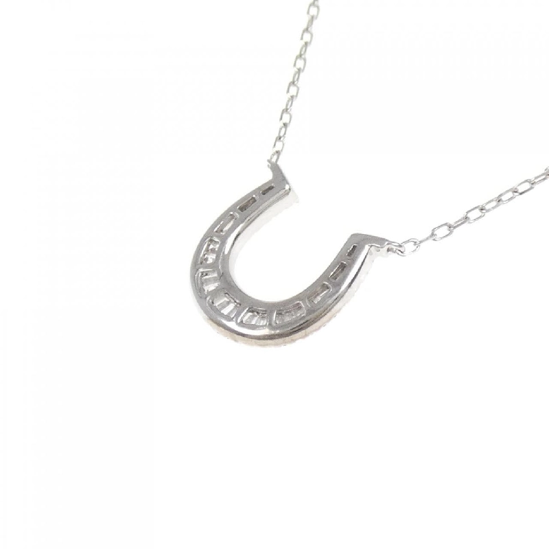 K18WG Mặt dây chuyền hình móng ngựa kim cương 0.26CT - Hàng hiệu Chính hãng 868220