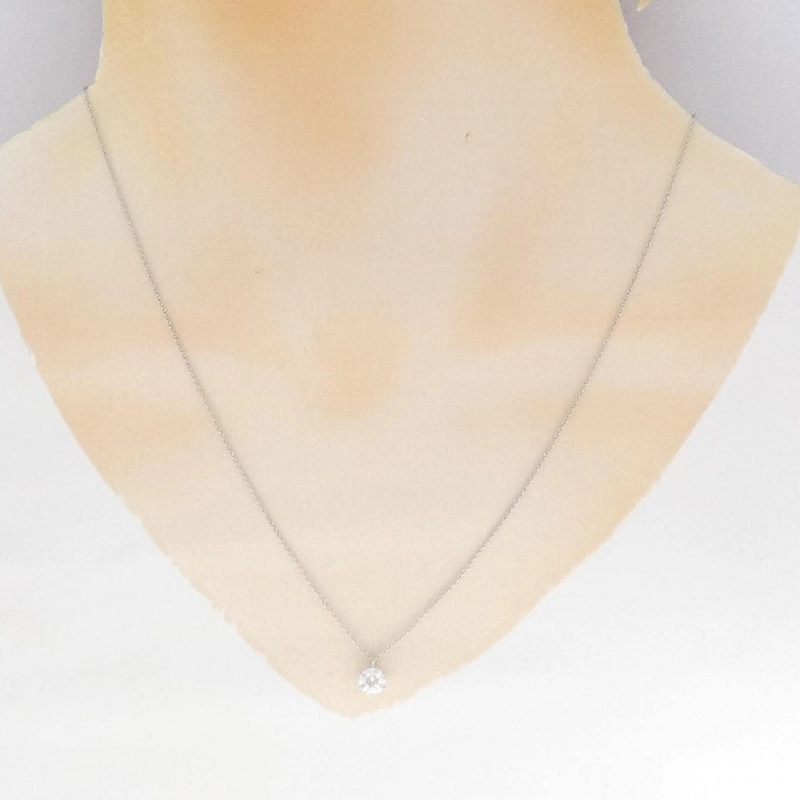 Dây chuyền kim cương Solitaire PT900/PT850 0.503CT D VS2 3EXT H＆C - Hàng hiệu Chính hãng 874814