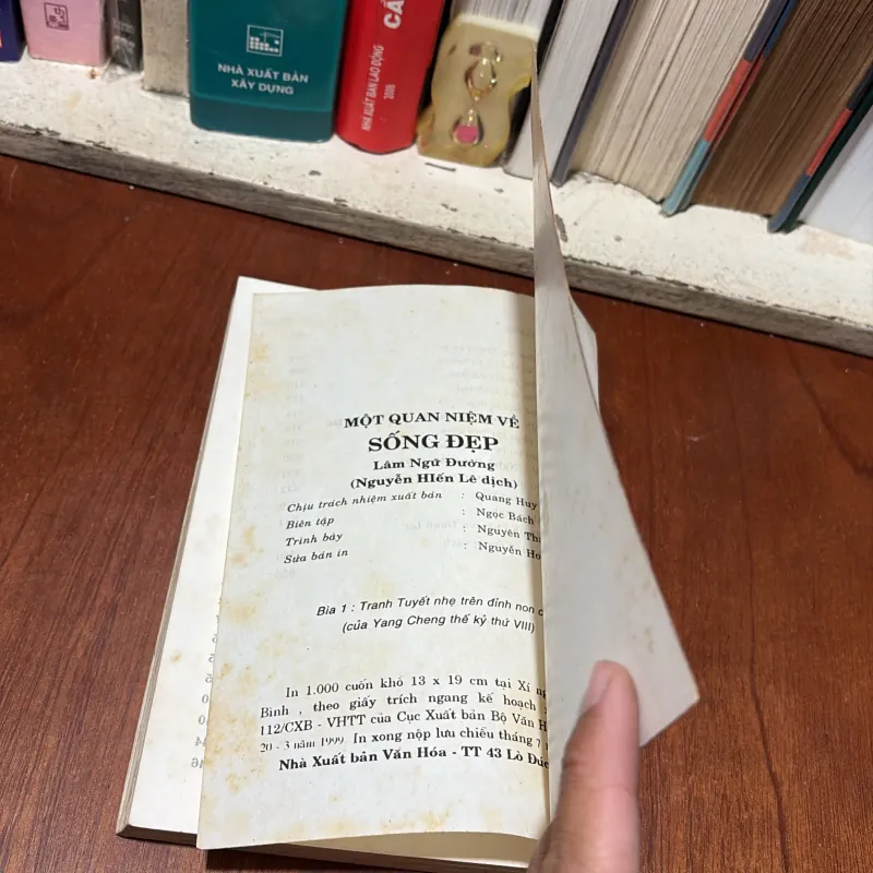 II Tựa Sách: Sống Đẹp - Lâm Ngữ Đường - Nguyễn Hiến Lê (Dịch) - 1999 784051