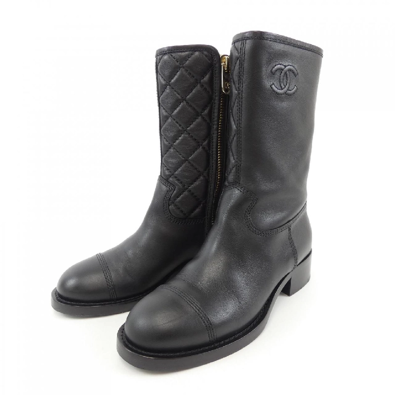 【Mã giảm giá】Giày bốt CHANEL 664351