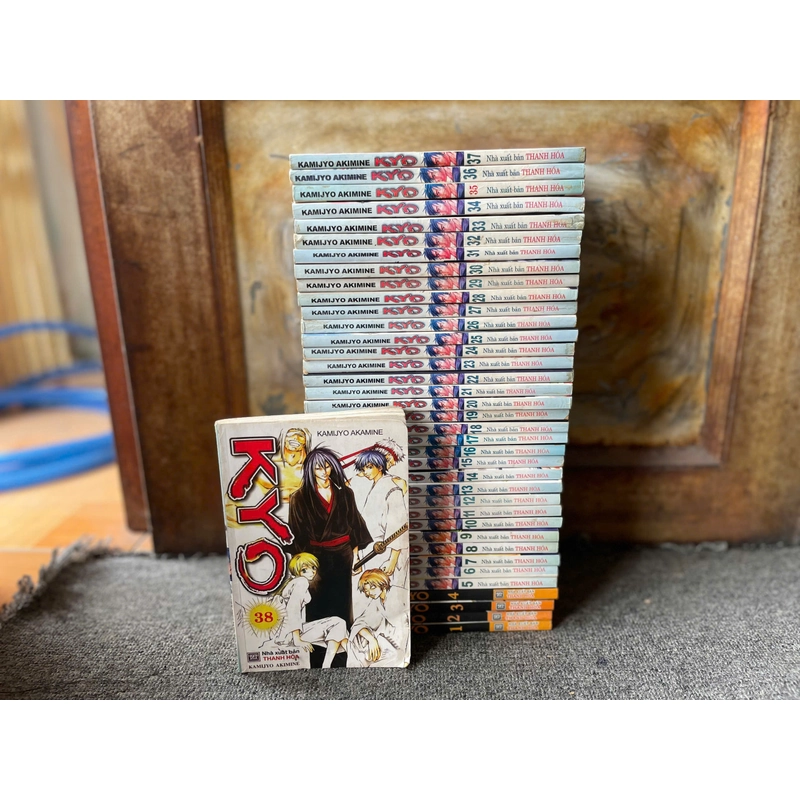 Truyện Mắt quỷ Kyo đọc xuôi - Bộ 38 tập - NXB Thanh Hóa 276997