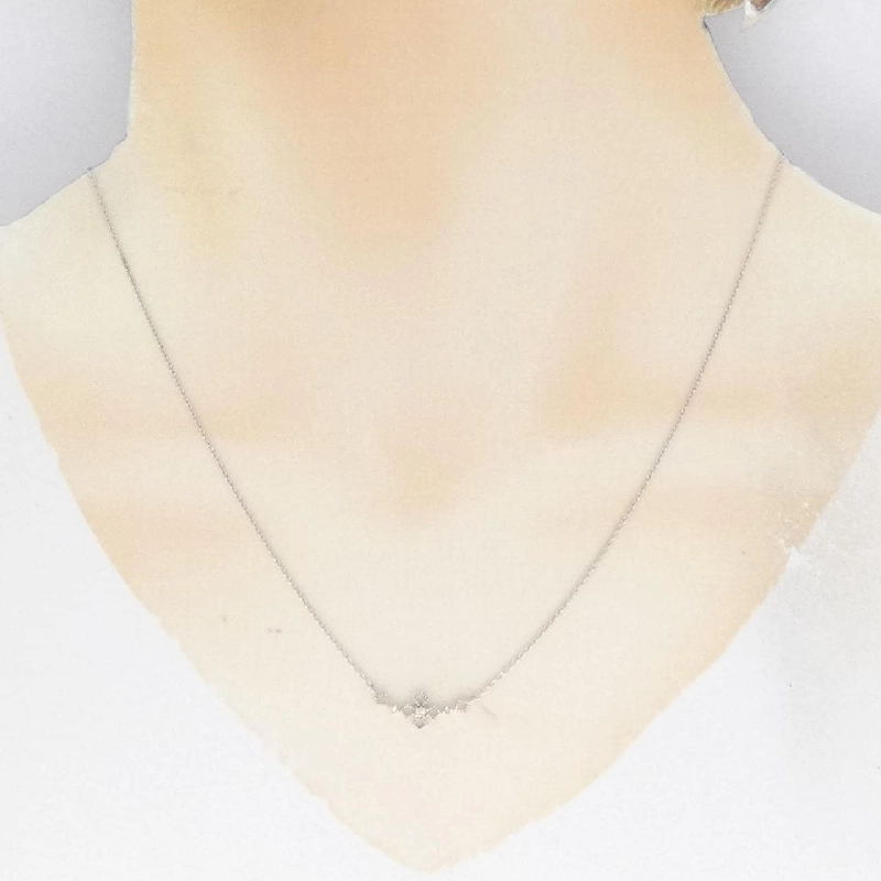 Dây chuyền kim cương K18WG 0.03CT - Hàng hiệu Chính hãng 868827