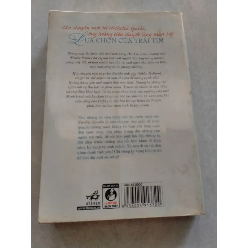 Sách Cũ - Lựa Chọn Của Trái Tim 1003323