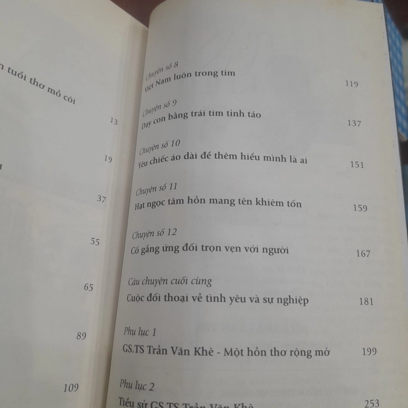 Tự truyện TRẦN VĂN KHÊ, Những câu chuyện từ trái tim 475204