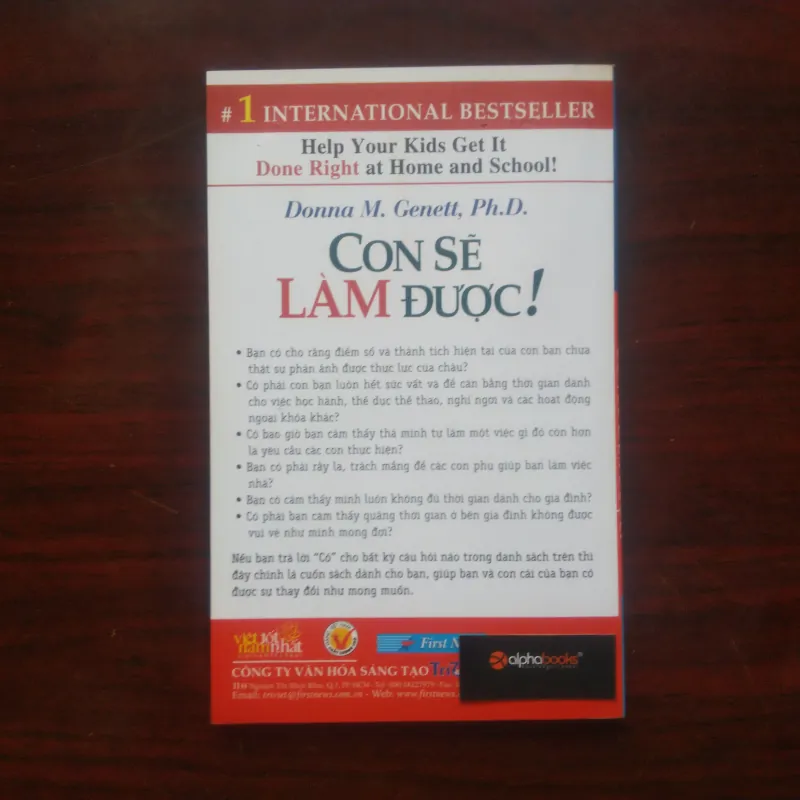 [Sách Nuôi Dạy Con] Con Sẽ Làm Được (Donna M. Genett) 1005169