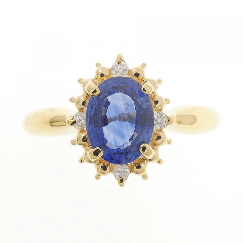 Nhẫn Sapphire K18YG 1.09CT - Hàng hiệu Chính hãng 850715