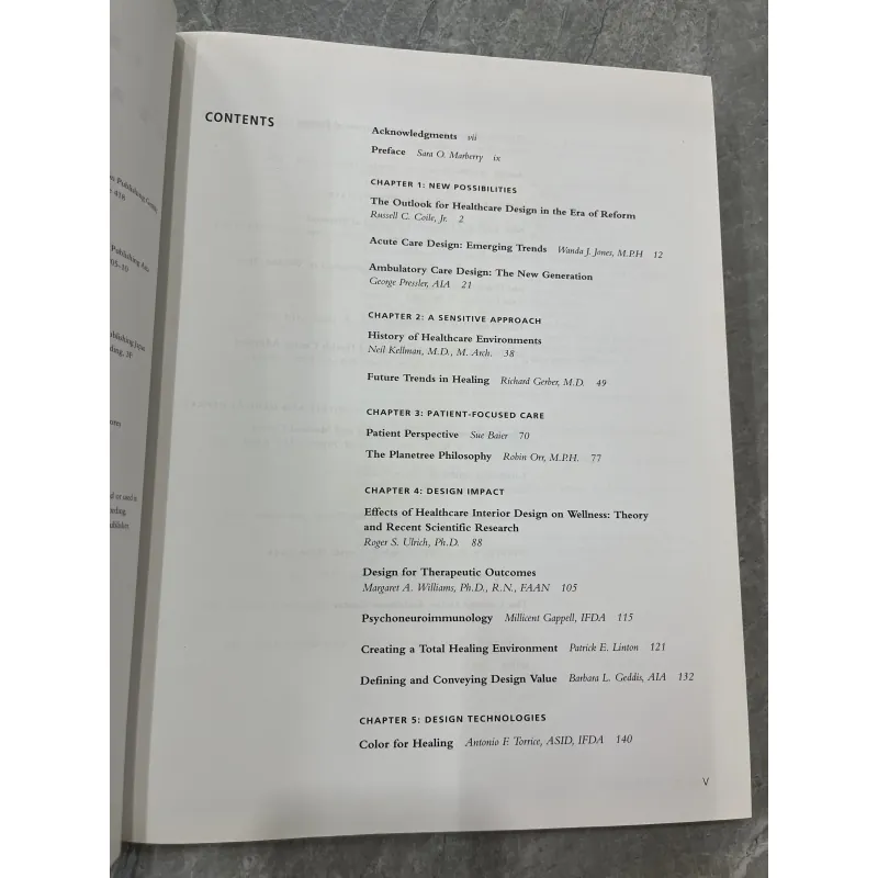 INNOVATIONS IN HEALTHCARE DESIGN - SARA O MARBERRY 795495